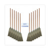 Warehouse Broom, Yucca Corn Fiber Bristles, 56" Overalll Length, Natural, 12/Carton