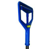 Janitor Style Screw Clamp Mop Handle, 64", Blue