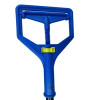 Janitor Style Screw Clamp Mop Handle, 64", Blue