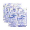 Foam Hinged Lid Container, 3 Compartments, 9.3 x 9.5 x 3, White, 100/Bag, 2 Bag/Carton