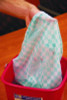 Color-Changing Rechargeable Sanitizer Indicator Towels, 1-Ply, 13.5 x 18, Unscented, Yellow/White/Blue, 150/Carton