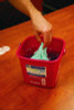Color-Changing Rechargeable Sanitizer Indicator Towels, 1-Ply, 13.5 x 18, Unscented, Yellow/White/Blue, 150/Carton