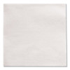 Bevnap Beverage Napkins, 1-Ply, 9.5 x 9.5, White, 4,000/Carton