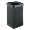 At-Your-Disposal Top-Open Receptacle, 38 Gal, Polyethylene, Black