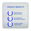 Disinfectant Toilet Bowl Cleaner, Atlantic Fresh Scent, 24 Oz Angle-Neck Bottle, 9/Carton