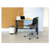 Step-On Medical Receptacle, 3 Gal, Steel, White