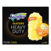 Heavy Duty Dusters Refill, Dust Lock Fiber, Yellow, 33/Carton