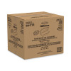 Foam Hinged Lid Container, Hoagie Container With Removable Lid, 5.3 X 9.8 X 3.3, White, 125/Bag, 4 Bags/Carton