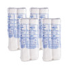 Foam Hinged Lid Container, Hoagie Container With Removable Lid, 5.3 X 9.8 X 3.3, White, 125/Bag, 4 Bags/Carton