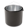 Infinity Traditional Smoking Receptacle, 4.1 Gal, 13 Dia x 39h High, Black