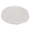 Caterline Dome Lids, 18" Diameter x 2.75" h, Clear, Plastic, 25/Carton