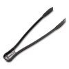 Caterline Tongs, Plastic, 9", Black, 48/Carton