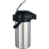 Lever Action Airpot, 101 Oz, Stainless Steel/Black