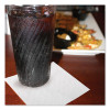 Universal Beverage Napkin, 1-Ply, 9.13 x 9.13, 1/4 Fold, Poly-Pack, White, 4,000/Carton