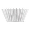 Coffee Filters, 8 To 12 Cup Size, Flat Bottom, 100/Pack