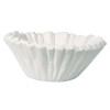 Flat Bottom Coffee Filters, 12 Cup Size, 250/Pack