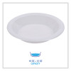 Hi-Impact Plastic Dinnerware, Bowl, 10 Oz To 12 Oz, White, 1,000/Carton