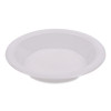 Hi-Impact Plastic Dinnerware, Bowl, 10 Oz To 12 Oz, White, 1,000/Carton