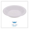Hi-Impact Plastic Dinnerware, Bowl, 10 Oz To 12 Oz, White, 1,000/Carton