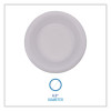 Hi-Impact Plastic Dinnerware, Bowl, 10 Oz To 12 Oz, White, 1,000/Carton
