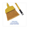 Corn Fiber Angled-Head Lobby Brooms, 55" Length, Yellow, 12/Carton