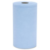 Prism Scrim Reinforced Wipers, 4-Ply, 9.75" x 275 Ft, Unscented, Blue, 6 Rolls/Carton