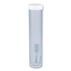 Adjustable Water Cup Dispenser With Removable Cap, For 4 Oz To 10 Oz Cups, Frosted Blue
