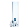 Large Pull-Type Water Cup Dispenser, For 12 Oz Cups, Translucent Blue
