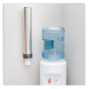 Large Water Cup Dispenser With Removable Cap, For 12 Oz To 24 Oz Cups, Stainless Steel