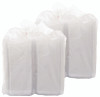 Staylock Clear Hinged Lid Containers, 7.8 x 8.3 x 3, Clear, Plastic, 125/Bag, 2 Bags/Carton