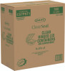 Clearseal Hinged-Lid Plastic Containers, 5.8 x 6 x 3, Clear, Plastic, 125/Pack, 4 Packs/Carton