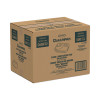 Clearpac Large Nacho Tray, 2 Compartments, 3.3 Oz, 6.2 x 6.2 x 1.6, Clear, Plastic, 500/Carton