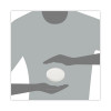Spiral-Wound Paper Hot Cup Lids, Fits 16 Oz Hot Cups, Paper, White, 25/Sleeve, 20 Sleeves/Carton