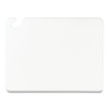 Cut-N-Carry Color Cutting Boards, Plastic, 20 x 15 x 0.5, White