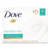 Sensitive Skin Bath Bar, Unscented, 3.75 Oz, 8 Bars/Pack, 9 Packs/Carton