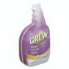 Crew Shower, Tub And Tile Cleaner, Fresh Clean Scent, Liquid, 32 Oz Bottle, 4/Carton