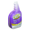 Crew Shower, Tub And Tile Cleaner, Fresh Clean Scent, Liquid, 32 Oz Bottle, 4/Carton