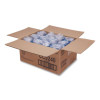 Classic Crystal Plastic Tumblers, 9 Oz, Clear, Fluted, Squat, 20/Pack, 12 Packs/Carton