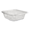 Clearpac Safeseal Rpet Tamper-Resistant Container, Proplanet Seal, Flat Lid, 24 Oz, Clear, 100/Bag, 2 Bags/Carton