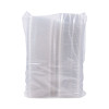 Clearpac Safeseal Tamper-Resistant/Evident Containers, Flat Lid, 48 Oz, Clear, Plastic, 100/Bag, 2 Bags/Carton