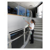 Speedclean Window Cleaning Kit, 72" To 80", Extension Pole With 8" Pad Holder, Silver/Green