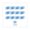 Toilet Bowl Clip, Cotton Blossom Scent, Blue, 12/Box
