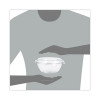 Safeseal Tamper-Resistant, Tamper-Evident Bowls With Dome Lid, 24 Oz, 7" Diameter x 3.1" h, Clear, Plastic, 150/Carton