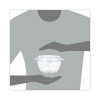 Safeseal Tamper-Resistant, Tamper-Evident Bowls With Dome Lid, 32 Oz, 7" Diameter x 3.4" h, Clear, Plastic, 150/Carton
