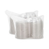 Safeseal Tamper-Resistant, Tamper-Evident Bowls With Dome Lid, 48 Oz, 8.9" Diameter x 3.4" h, Clear, Plastic, 100/Carton