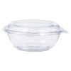 Safeseal Tamper-Resistant, Tamper-Evident Bowls With Dome Lid, 8 Oz, 5.5" Diameter x 2.1" h, Clear, Plastic, 240/Carton
