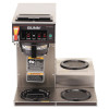 Cwtf-3 Three Burner Automatic Coffee Brewer, 12-Cup, Black/Stainless Steel