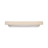 Ecosave Tableware, Plate, Sugarcane, 10.13" Dia, White, 16/Pack, 12 Packs/Carton