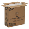 Dome Hot Drink Lids, Wisesize, Fits 8 Oz Hot Cups, Plastic, White, 100/Sleeve, 10 Sleeves/Carton