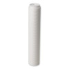 Dome Hot Drink Lids, Wisesize, Fits 8 Oz Hot Cups, Plastic, White, 100/Sleeve, 10 Sleeves/Carton